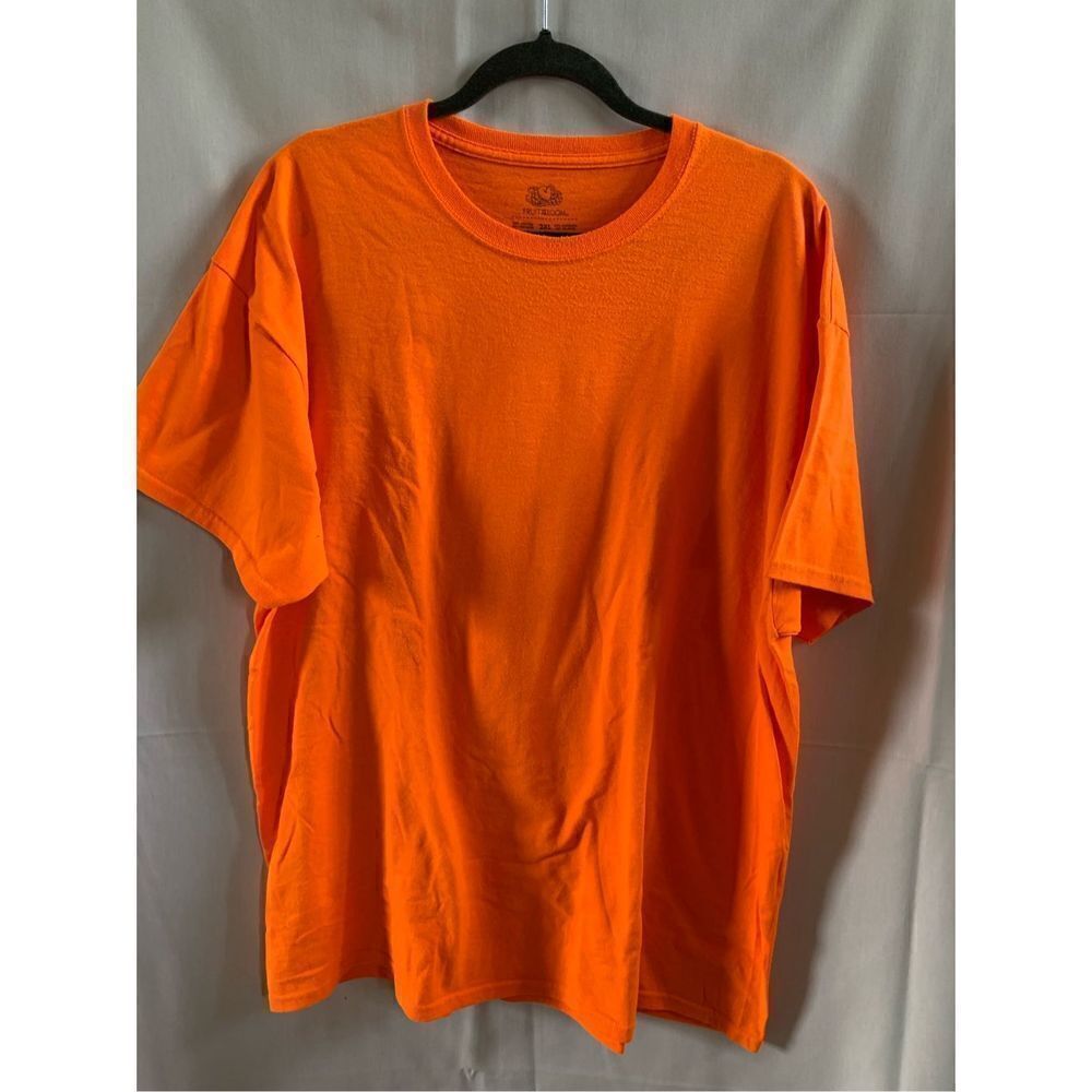Orange Tee Fruit of the Loom